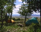 Tent Camping with a View - Teresa Seitz