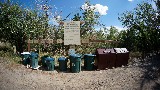 Recycling station - Doug Bates, Orient Land Trust