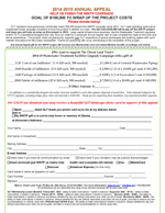 Annual Appeal form 2014-2015 (printable PDF)