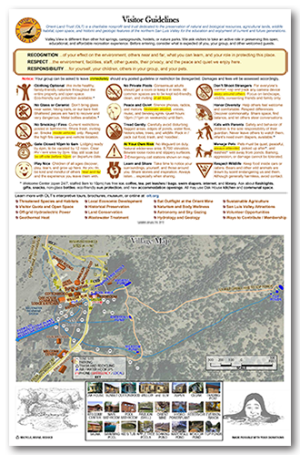 Visitor Guidelines and Map