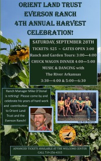 Poster for Harvest Celebration 2019 