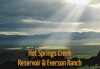 Hot Springs Creek, Reservoir &amp; Everson Ranch animated history